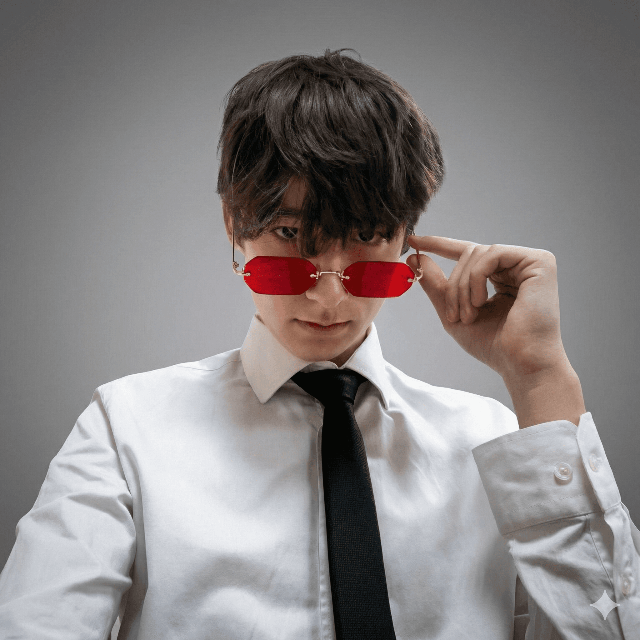 a man smiling for the camera